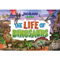 Jigsaw Book: The Life of Dinosaurs
