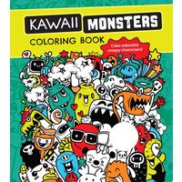 Kawaii Monsters Coloring Book