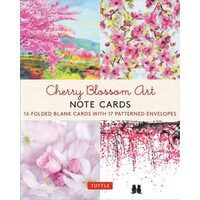 Cherry Blossom Art, 16 Note Cards: 16 Different Bl(...)