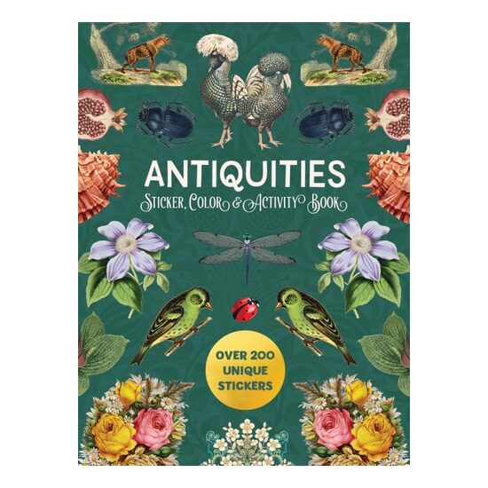 Antiquities Sticker, Color & Activity Book