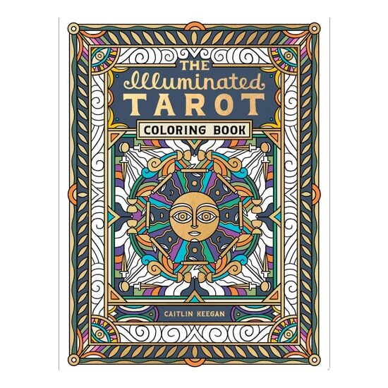 Illuminated Tarot Coloring Book