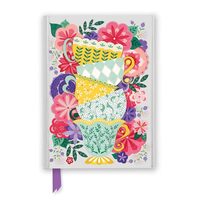 Jenny Zemanek: Teacups (Foiled Journal) (Flame Tree Notebooks) 