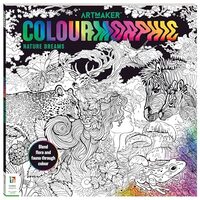 Art Maker Colourmorphic Colouring Book Nature Drea
