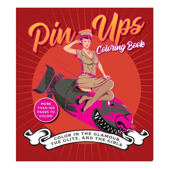 Pin-Ups Coloring Book - Imagine 1
