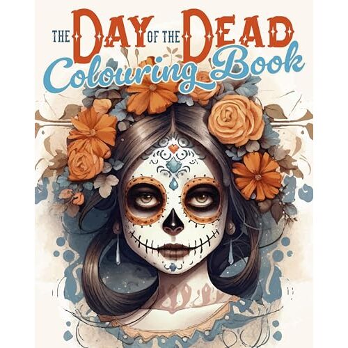 The Day of the Dead Colouring Book