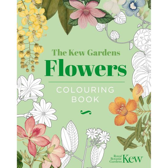 The Kew Gardens Flowers Colouring Book