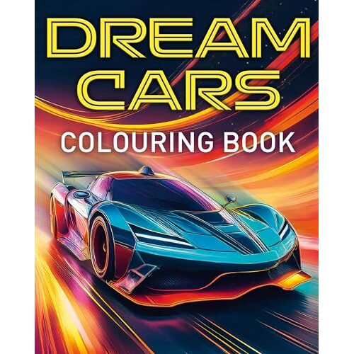 Dream Cars Colouring Book - Imagine 1