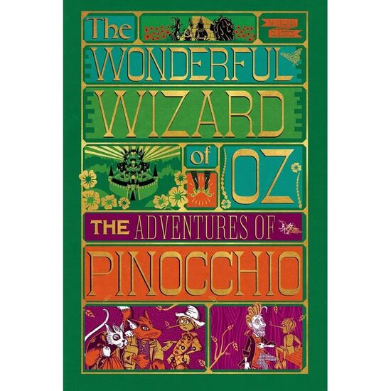 2 Book Boxset Wizard Of Oz/Pinocchio