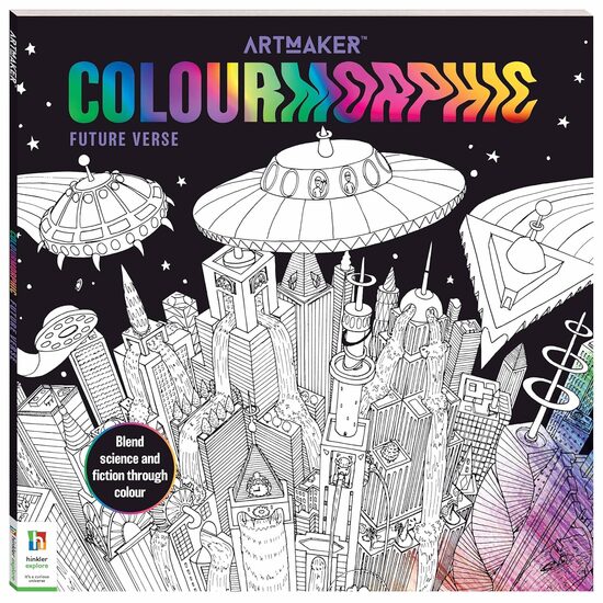Art Maker - Colourmorphic Colouring Book - Future Verse