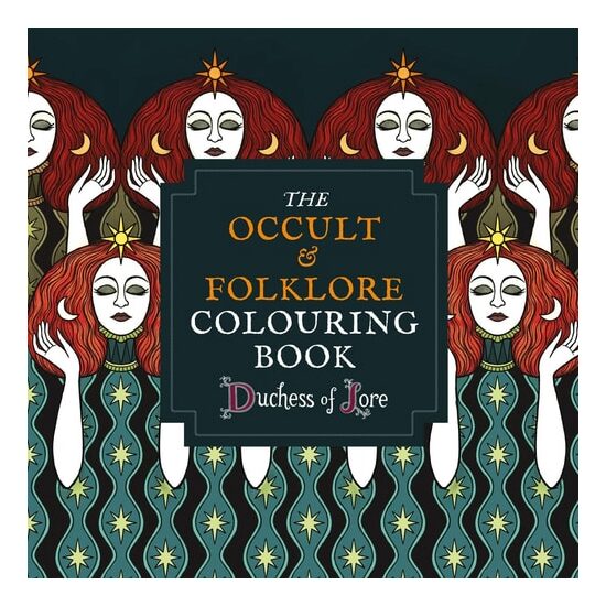 Occult & Folklore Colouring Book