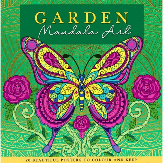 Mandala Art: Garden Colouring
