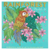 Mandala Art: Rainforest Colouring