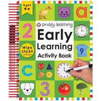 Wipe Clean Early Learning Activity Book