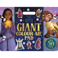 Disney Wish: Giant Colour Me Pad