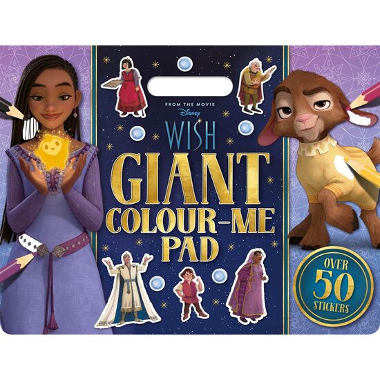 Disney Wish: Giant Colour Me Pad - Imagine 1
