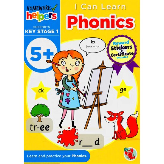 Homework Helper 5+ I Can Learn Phonics