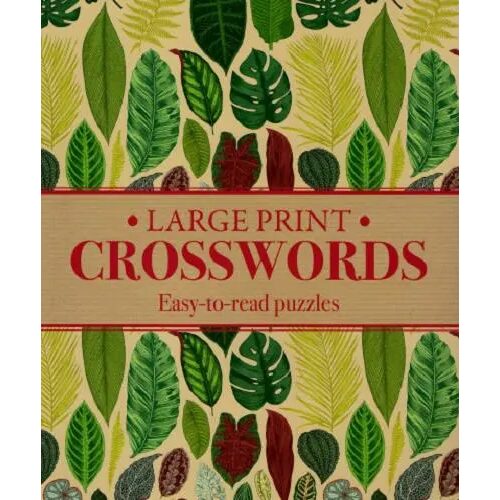 Large Print Crosswords: Easy-To-Read Puzzles - Imagine 1