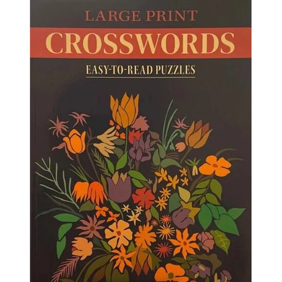 Large Print Crosswords Easy-To-Read Puzzles - Imagine 1