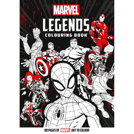 Marvel: Colouring Book