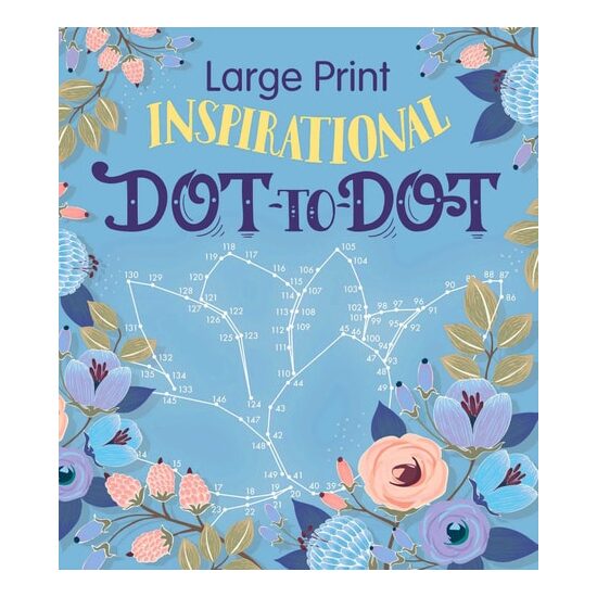 Large Print Inspirational Dot-to-Dot - Imagine 1