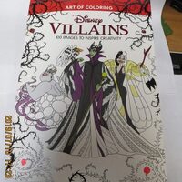 Art of Coloring: Disney Villains (Walmart Black Friday Custom Pub) 100 Images to Inspire Creativity