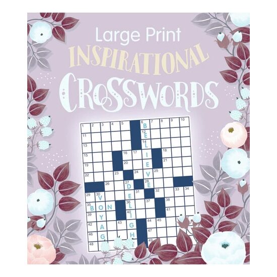 Large Print Inspirational Crosswords - Imagine 1