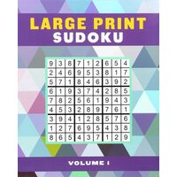 Large Print Sudoku Volume 1