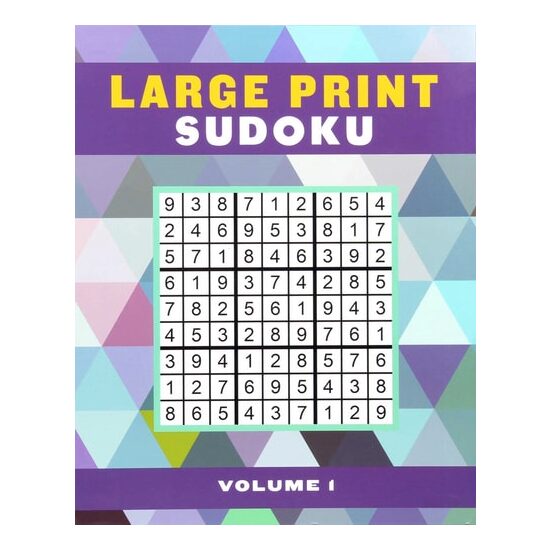 Large Print Sudoku Volume 1