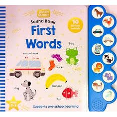 First Words Sound Book (Learn & Shine)