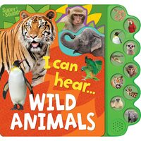 10-Button Super Sound Books - I Can Hear Wild Animals