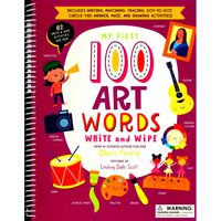 My First 100 Art Words Write And Wipe