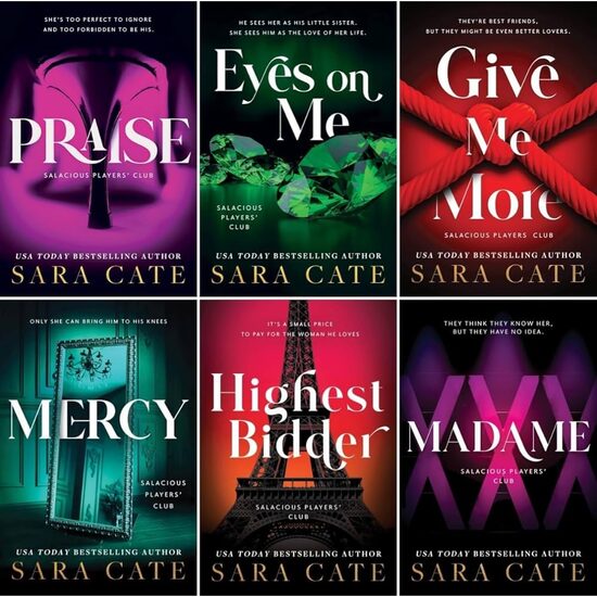 Salacious Players Club 6 Book Set
