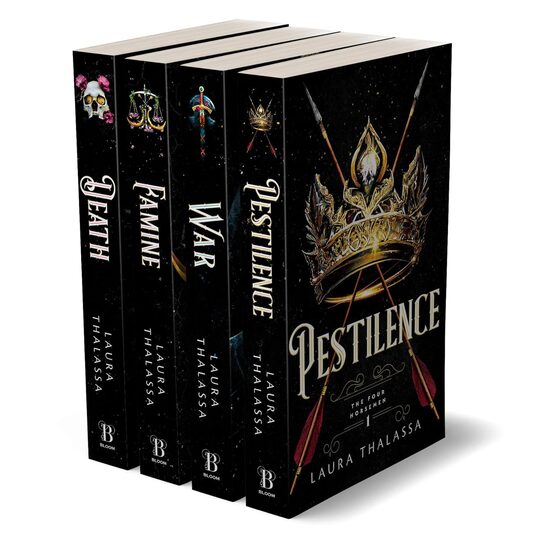 The Four Horseman 4 Book Set (Pestilence, War, Famine, Death)