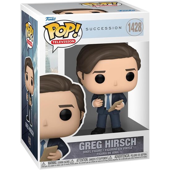 Funko POP! TV: Succession - Greg Hirsh - Collectable Vinyl Figure