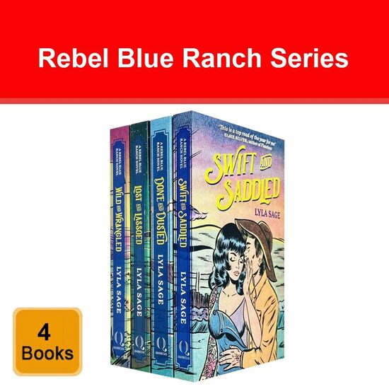 Rebel Blue Ranch Series - 4 Books Collection
