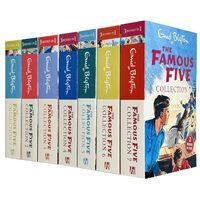 Enid Blyton Famous Five Collection 1-7 Books Set 21 Stories (3 Books in 1)