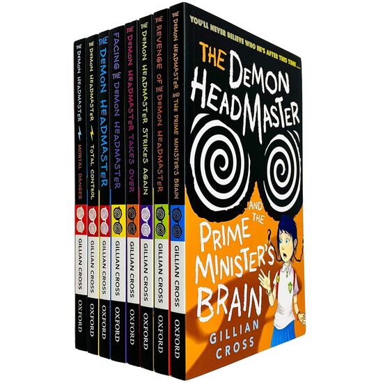 Demon Headmaster Series 8 Books Collection Set - Imagine 1