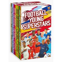 Football Young Superstars 12 Books Box Set: Jude Bellingham, Marcus Rashford, Phil Foden, Bukayo Saka, Kylian Mbappe