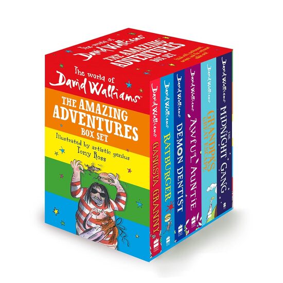 The World of David Walliams The Amazing Adventures Box Set