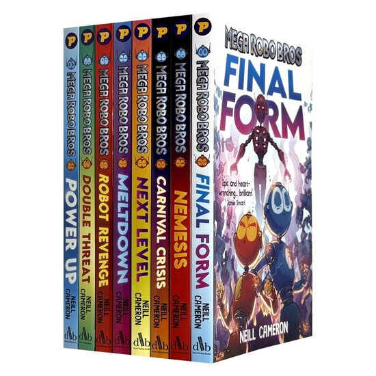 Mega Robo Bros Series Volume 1-7 Books Collection Set