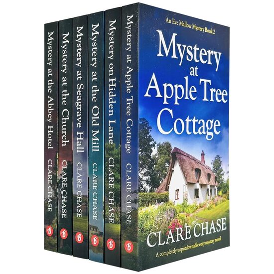 Clare Chase Eve Mallow Mystery Collection 6 Books Set