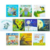 A Day at the Zoo 10 Animal Stories Illustrated Picture Flats Book Collection