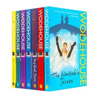 Jeeves and Wooster Series by P.G. Wodehouse Collection 7 Books Set (The Inimitable Jeeves, Carry On, Very Good, Thank You, Right Ho, Ring for Jeeves, Jeeves and the Feudal Spirit)