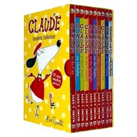 Claude Complete Collection Rather Smashing Adventures10 Books Box Set by Alex T. Smith