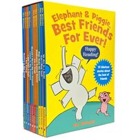 Elephant & Piggie, Best Friends For Ever Series by Mo Willems 10 Picture Books Collection Box Set