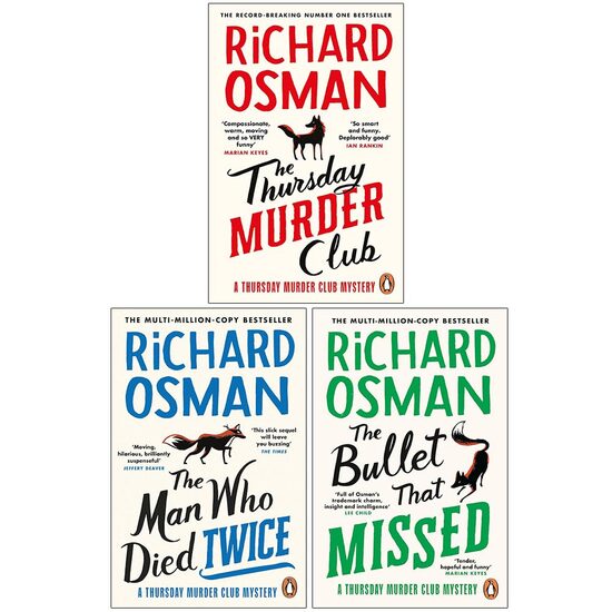 Thursday Murder Club Series 3 Books Collection By Richard Osman