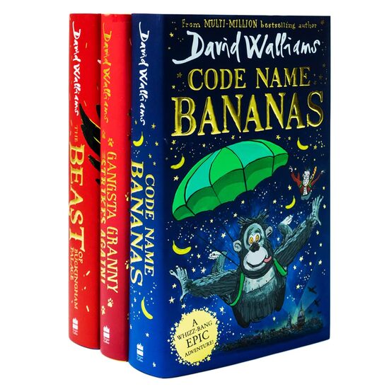 David Walliams 3 Books Set Collection
