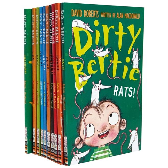 Dirty Bertie Series - 8 Books Collection