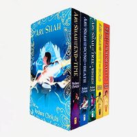 Pandava Rick Riordan Presents Aru Shah Series Books 1 - 5 Collection by Roshani Chokshi (End of Time, Song of Death, Tree of Wishes, City of Gold & Nectar of Immortality)