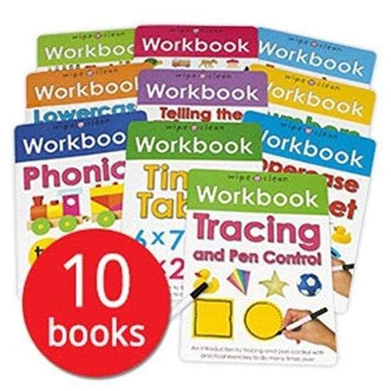 Wipe-Clean Workbook Collection, Roger Priddy - Imagine 1